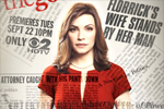THE GOOD WIFE - L'exception qui confirme la règle sur les networks en matière de créativité. Pour autant, l'exemple est avancé par plusieurs intervenants en cours de débat car il montre bien qu'il n'est pas nécessaire d'être feuilletonnant pour être dans la qualité, ou la créativité. Dominique Montay précise : les personnages y évoluent, cependant.