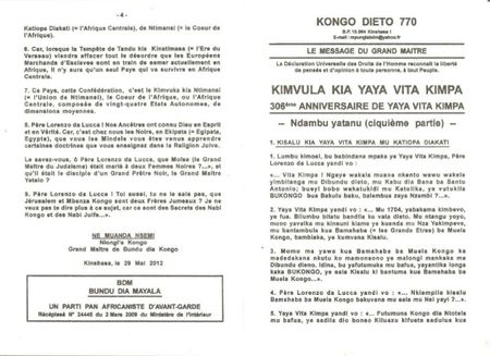 KONGO DIETO 770 a