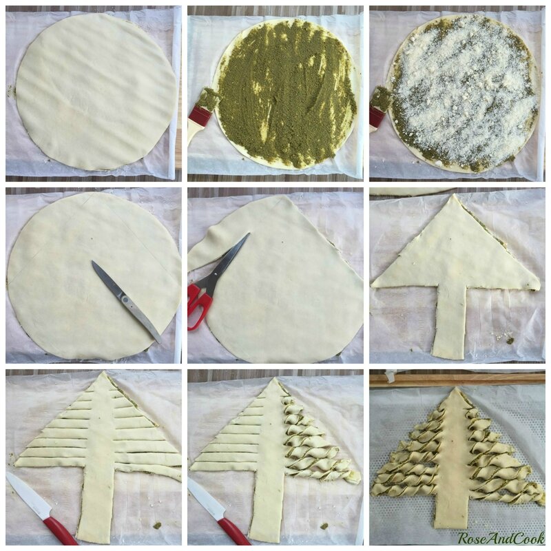 SapinFeuilleteRecette