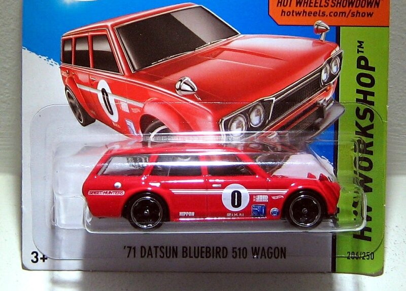 Datsun bluebird 510 wagon de 1971 (Hotwheels 2014)