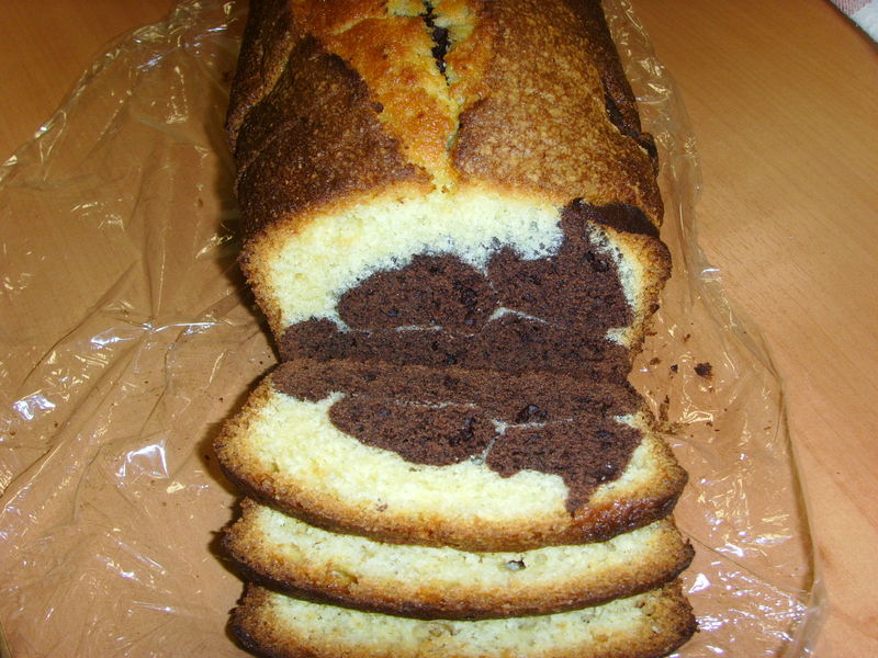 Cake marbré au cacao, Pierre Hermé