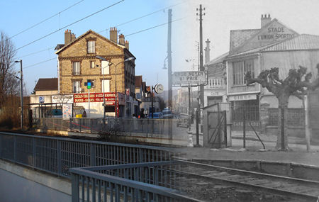 La rue du Gros Noyer à Ermont
