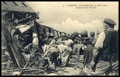 Saujon - Catastrophe du 14 août 1910