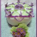 Gâteau Violettes