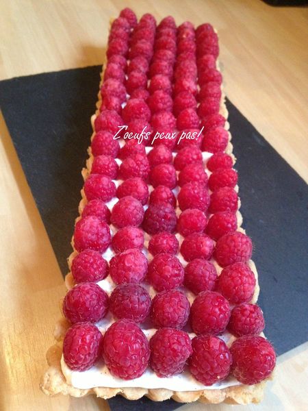 Tarte A La Framboise Sans Oeufs Z Oeufs Peux Pas