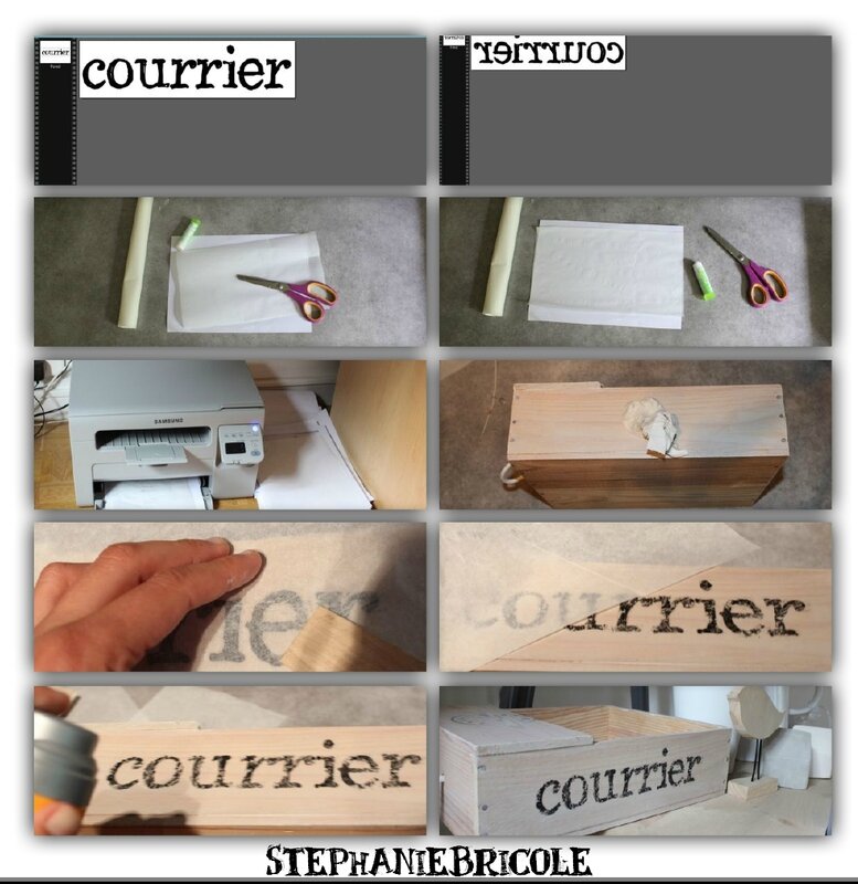 comment faire un transfert avec du papier cuisson, diy papier sulfurisé - Copie