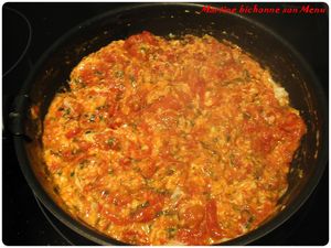 Fondue De Tomates Aux Oeufs Brouilles Martine Bichonne Son Menu