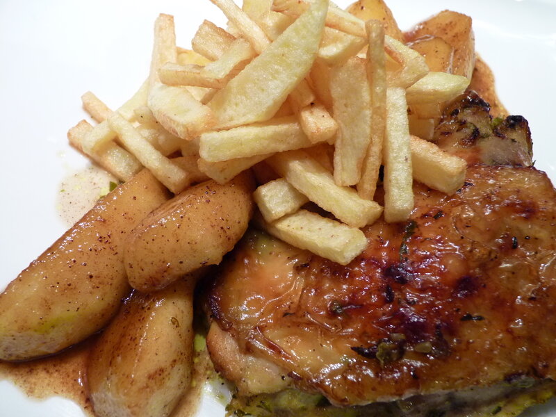 Poulet/frites revisité Bienvenue chez Fatine Poulet/frites revisité Bienvenue chez Fatine