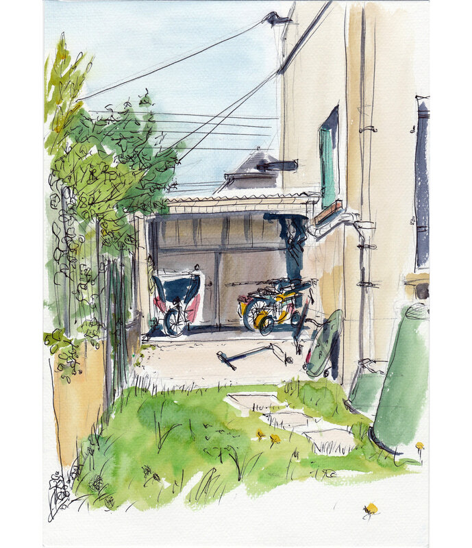 garage à vélo