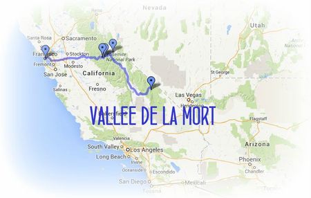 Road Trip USA-Ouest américain juillet 2013 - etape 4 DEATH VALLEY chez Gloewen et Scrat