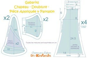 Gabarits_CHAPEAU_et_PANTALON