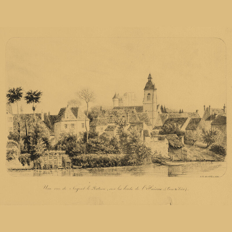 Nogent Saint Laurent et l'Huisne