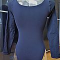 Body manches longues OPAQUE 70 Gerbe Vue de Dos