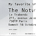 The notwist - samedi 16 octobre 2021 - trabendo (paris)