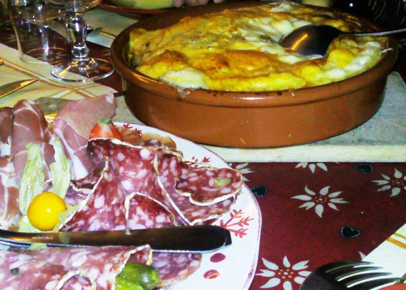 2013 10 10 - dîner savoyard à La baratte col de Leschaux (4) - la matouille