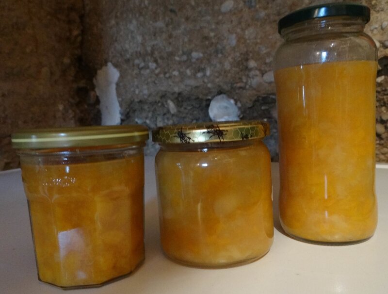 Compote de pêches. Mon potager facile en Alsace