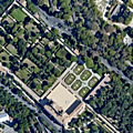 Campo marzio / pincio : vue plongeante sur rome (6/9). les jardins de la villa médicis.