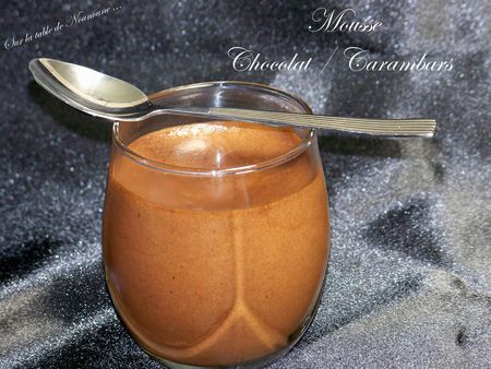 Mousse chocolat carambars 1