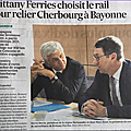 Cherbourg-bayonne par le chemin de fer: hervé morin croit à la renaissance de l'axe plantagenêt