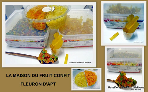 LA MAISON DU FRUIT CONFIT : les gourmandises de Provence - La cuisine de  Ponpon: rapide et facile!