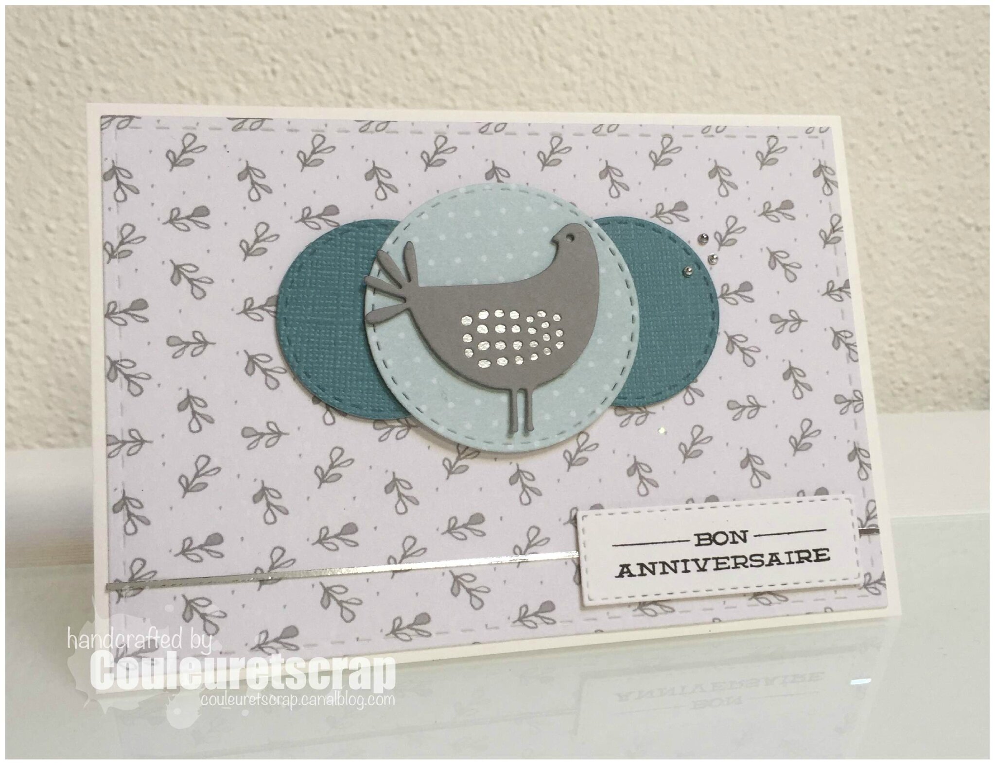 Impossible De Valider Cette Carte Pour Le Moment des oiseaux... - Couleuretscrap @ Nicole
