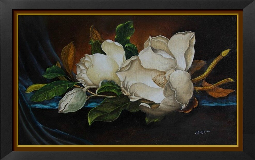 NATURE MORTE FLEUR MAGNOLIA NOV 2013
