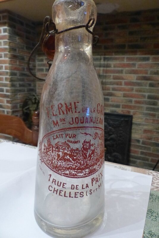 Bouteille lait Jouanjean