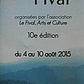 10e Musicales au Fival