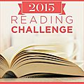 Reading challenge 2015 