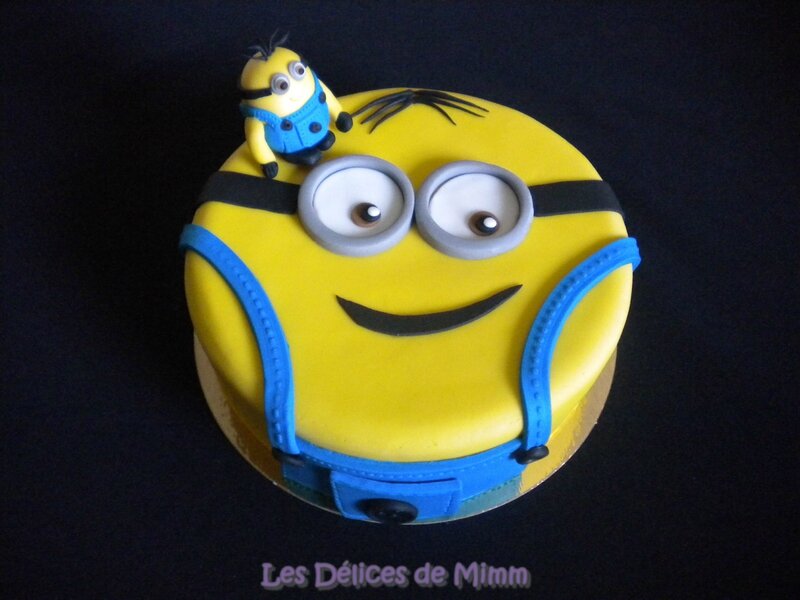 Gâteau Minion 8
