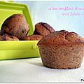 Mini muffins douceur aux fruits secs...sans oeufs et sans sucre ajouté
