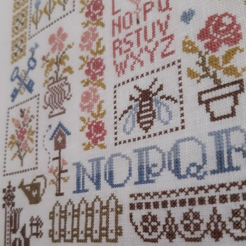 sampler aux fleurs 2
