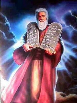 Hist-Bibl- Moïse et lmes tables de la Loi