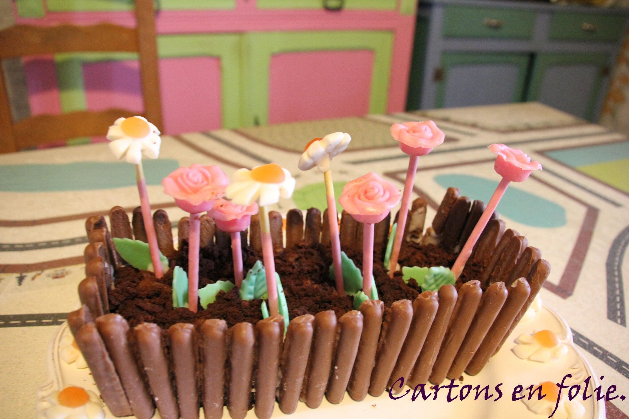 Gateau Trompe L Oeil Cartons En Folie