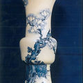 Vase cornet gu. Chine, période Kangxi (1662-1722).