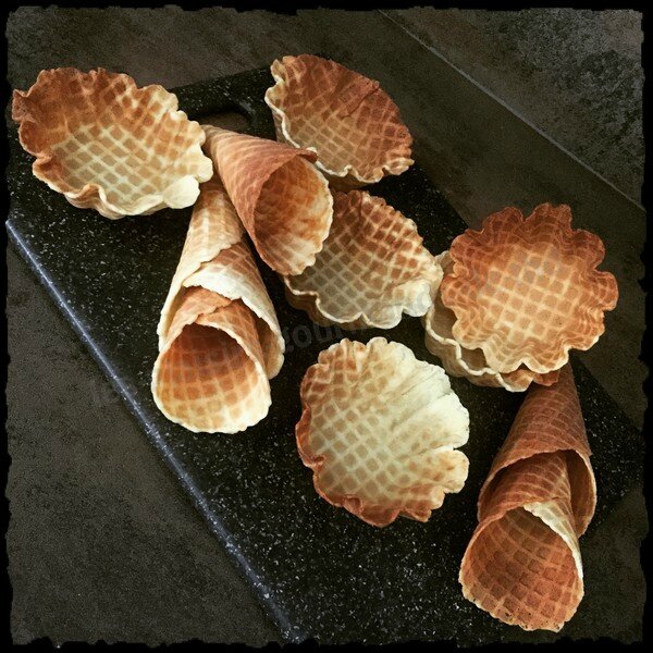 de glace Gaufrette maison Lesplaisirsgourmandsdethd