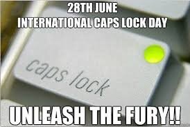RÃ©sultat de recherche d'images pour "caps lock day"