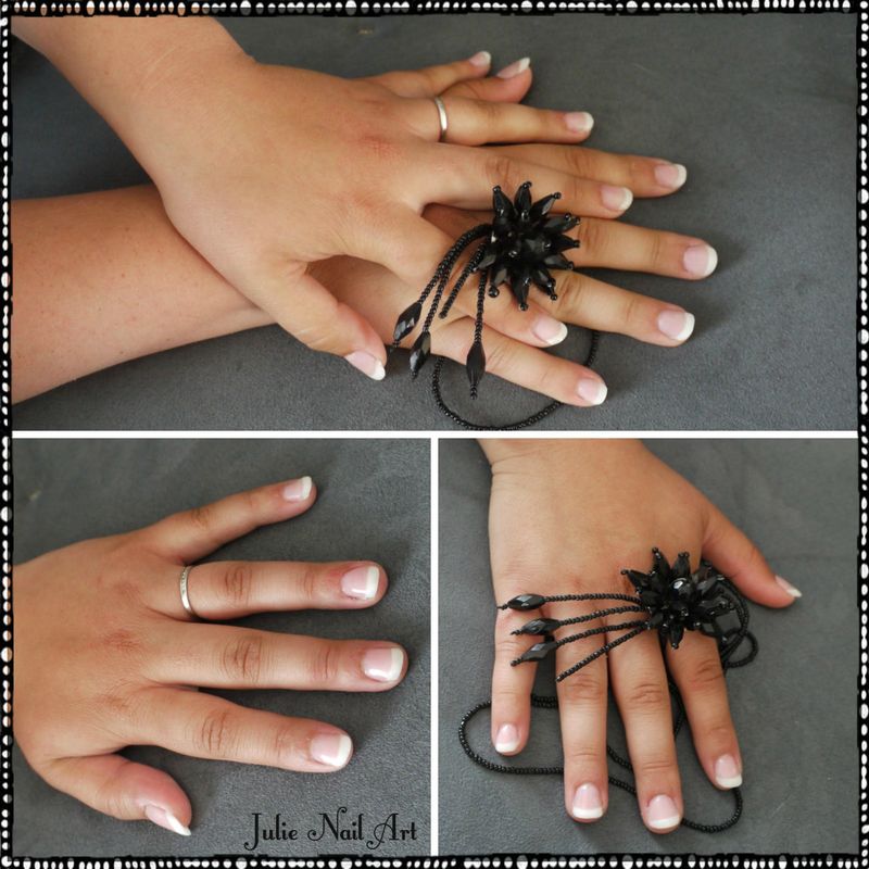 Pose Capsule en Gel avec French Julie nails art