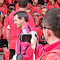 Saison 2011-2012, école de rugby, minimes x Langon, 8 octobre