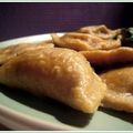 Ravioles d'epeautre au panais et à la noisette