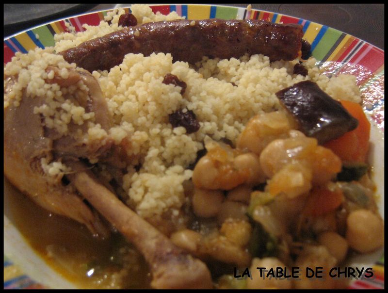 COUSCOUS ROYAL EXPRESS LA TABLE DE CHRYS