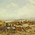 Beauquesne, Scène de la guerre franco prussienne (1911)