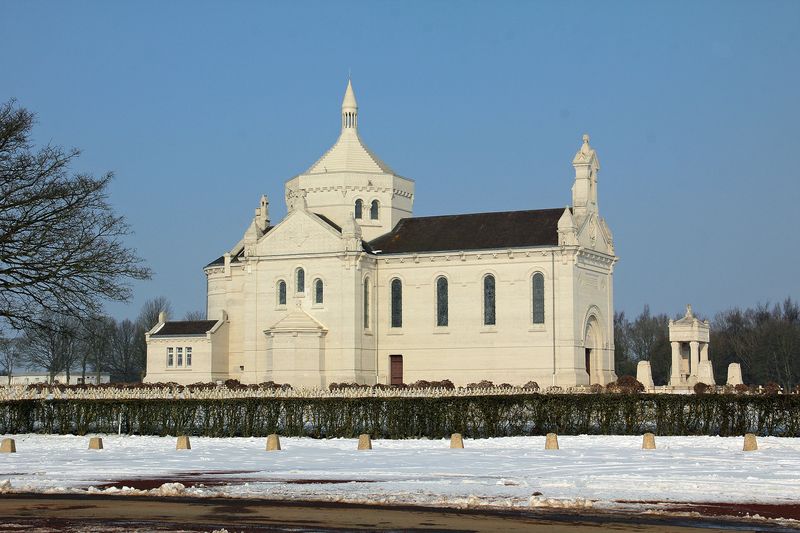 NotreDamedeLorette sous la neige LÔ Photos du Nord Pas de Calais