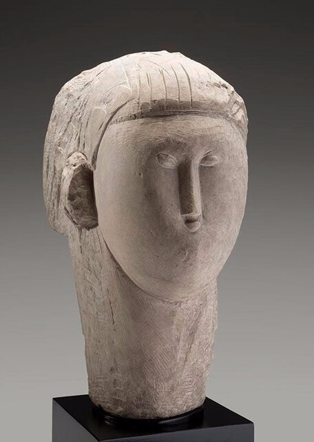 MODIGLIANI Ceramic Flower Vase vessel home decor statue Italian figurative art