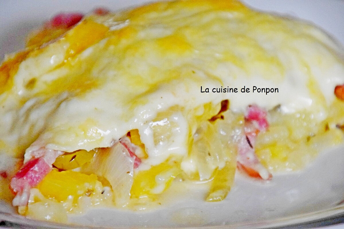 Tartiflette A La Facon Ponpon La Cuisine De Ponpon Rapide Et Facile