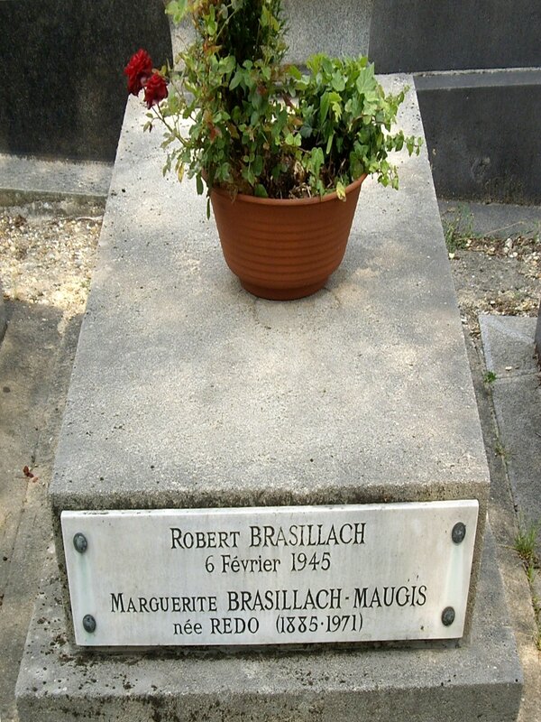 tombe de Robert Brasillach
