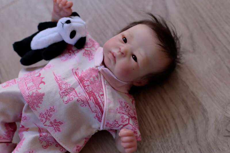 Bébé disponible mini Lilly Loo 9 inch - nurserie la main sur le berceau bébé  reborn