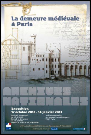 Exposition La demeure médiévale à Paris