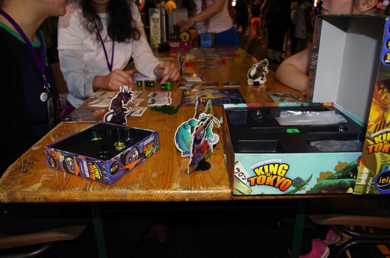 Une partie de King of Tokyo