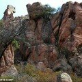 Calanche de Piana - Roche rouge